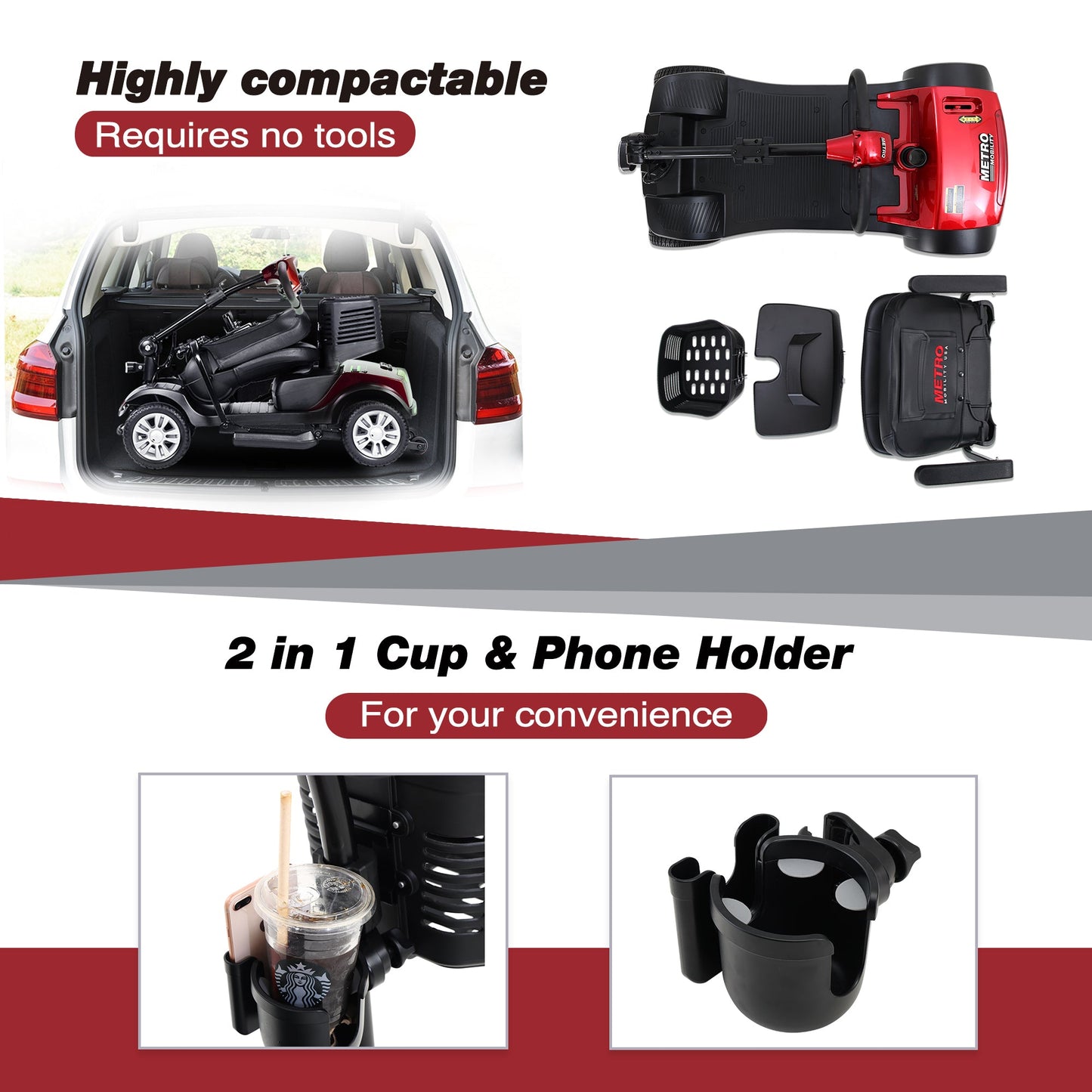 Max Sport Mobility Scooter | 300 lb Capacity