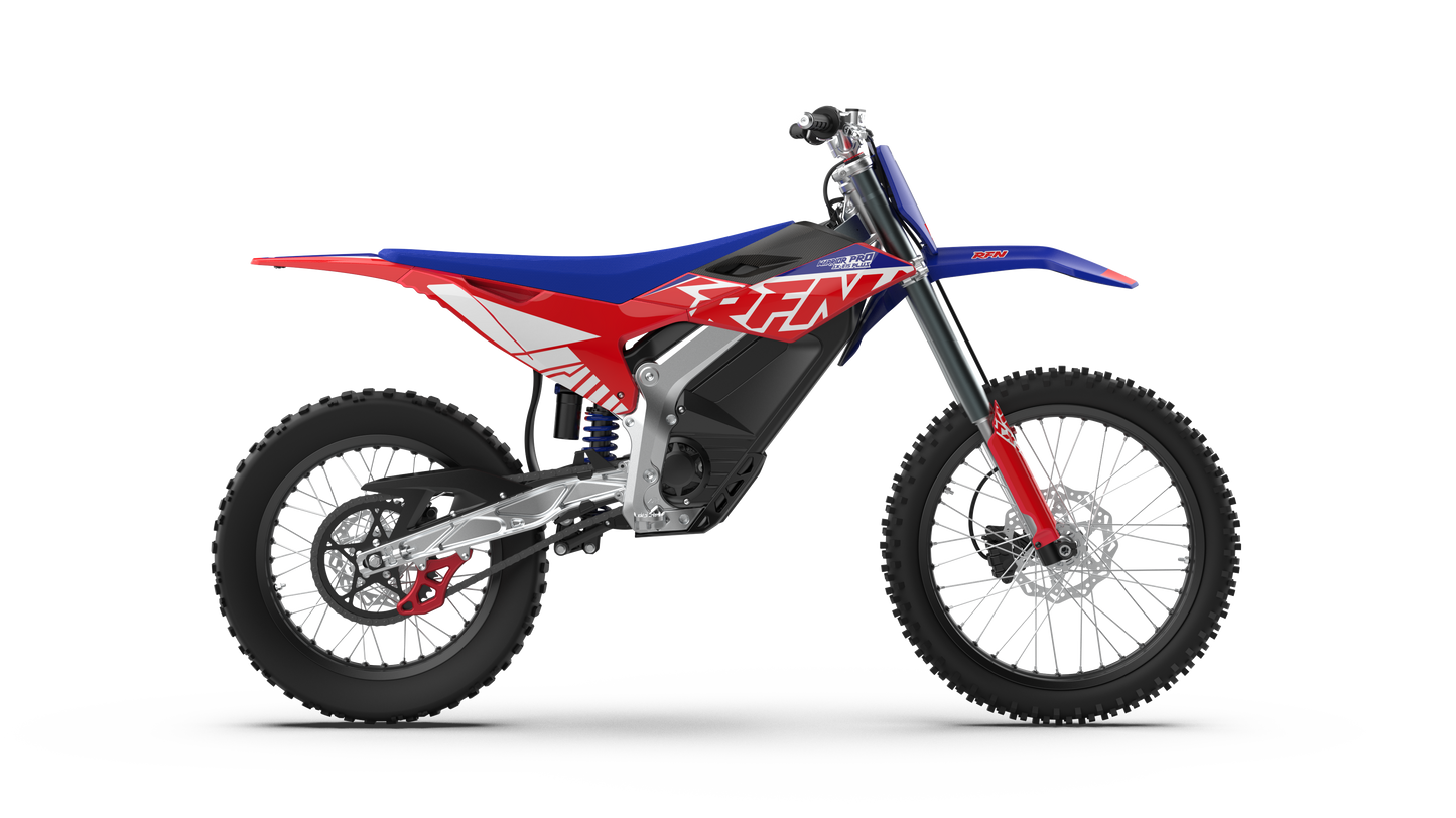 2026 RFN Warrior Pro SX-E15 Plus Electric Dirt Bike | 61 MPH Off-Road