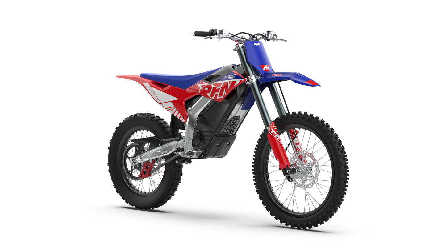 2026 RFN Warrior Pro SX-E15 Plus Electric Dirt Bike | 61 MPH Off-Road