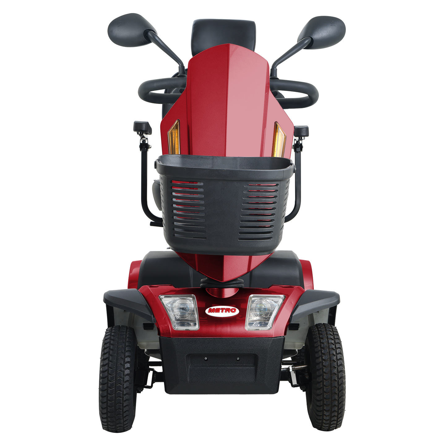 S500 Heavy-Duty Mobility Scooter | All-Terrain Outdoor Design - Red