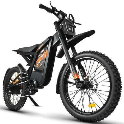 Ride Revolt T2000 Electric Dirt Bike-Style E-Bike | 3000W Peak, Up to 37 MPH