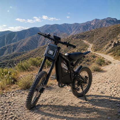 Ride Revolt T2000 Electric Dirt Bike-Style E-Bike | 3000W Peak, Up to 37 MPH