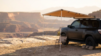4.6 Ft. X 6.6 Ft. Car Side Awning, Retractable Vehicle Shade with UV50+ Waterproof Storage Bag, Suitable for Truck, SUV — Lifestyle