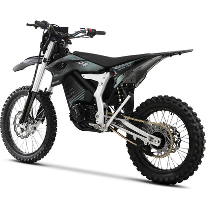 72V High Pro 12kW Electric Dirt Bike | 77 MPH, 50Ah Battery, 4-Speed Manual