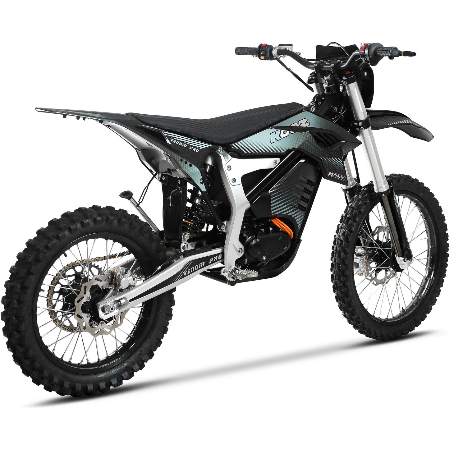 72V High Pro 12kW Electric Dirt Bike | 77 MPH, 50Ah Battery, 4-Speed Manual
