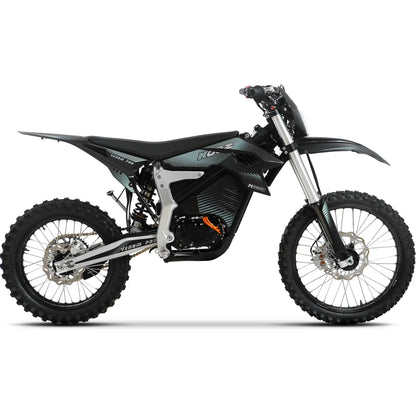 72V High Pro 12kW Electric Dirt Bike | 77 MPH, 50Ah Battery, 4-Speed Manual