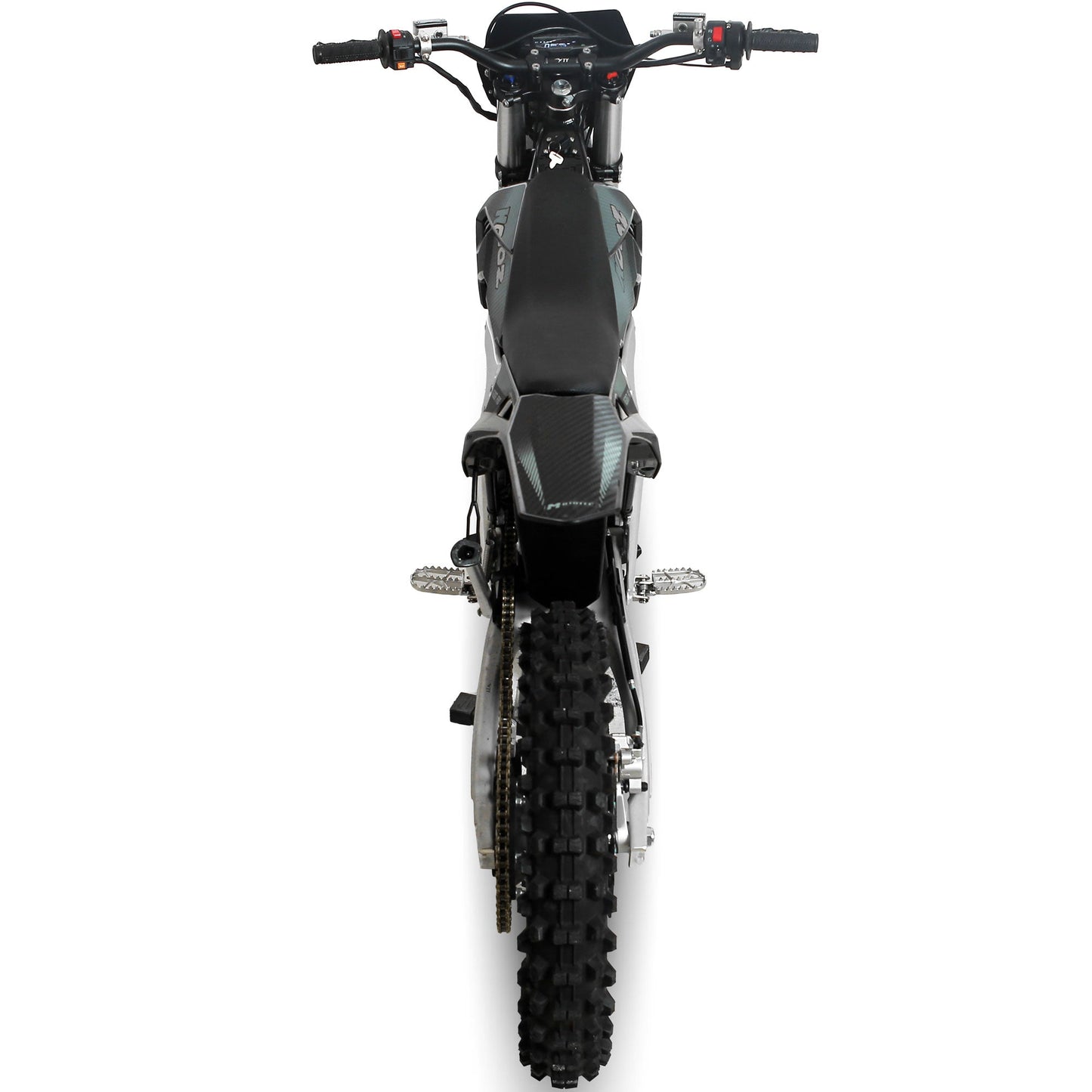 72V High Pro 12kW Electric Dirt Bike | 77 MPH, 50Ah Battery, 4-Speed Manual