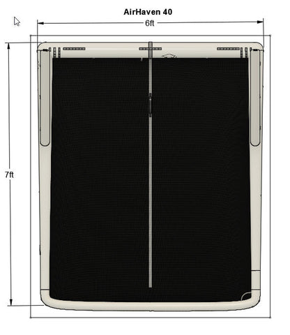 AirHaven 40 Gen 4 Inflatable Vehicle Awning | 42 sq ft Modular Shelter