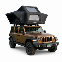 Rooftop Tent Designed for Year-Round Camping, Hard Shell Construction, Waterproof PU Coating, 2-Person