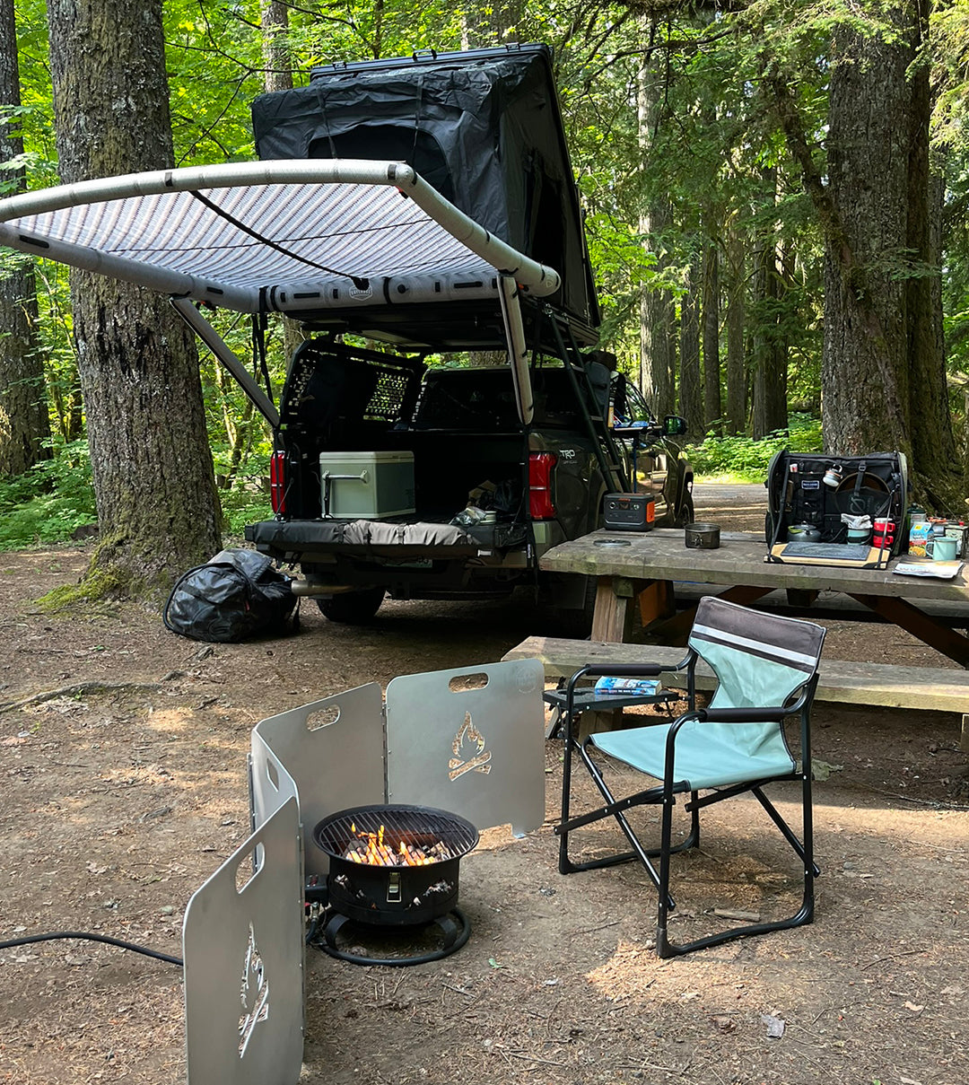 AirHaven 40 Gen 4 Inflatable Vehicle Awning | 42 sq ft Modular Shelter