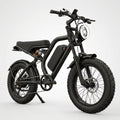 Electric Dirt Bike Built for All-Terrain Adventures, 1500W Peak Motor, 70 Mile Range, 20 Inch Fat Tires