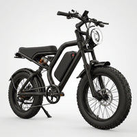 Electric Dirt Bike for Adults - Peak 1500W Electric Bikes, 48V/15.6Ah Ebike, 25-70 Mile(Pas Mode), 20 Inch All-Terrain Fat Tire Electric Motorcycle — Studio Shot