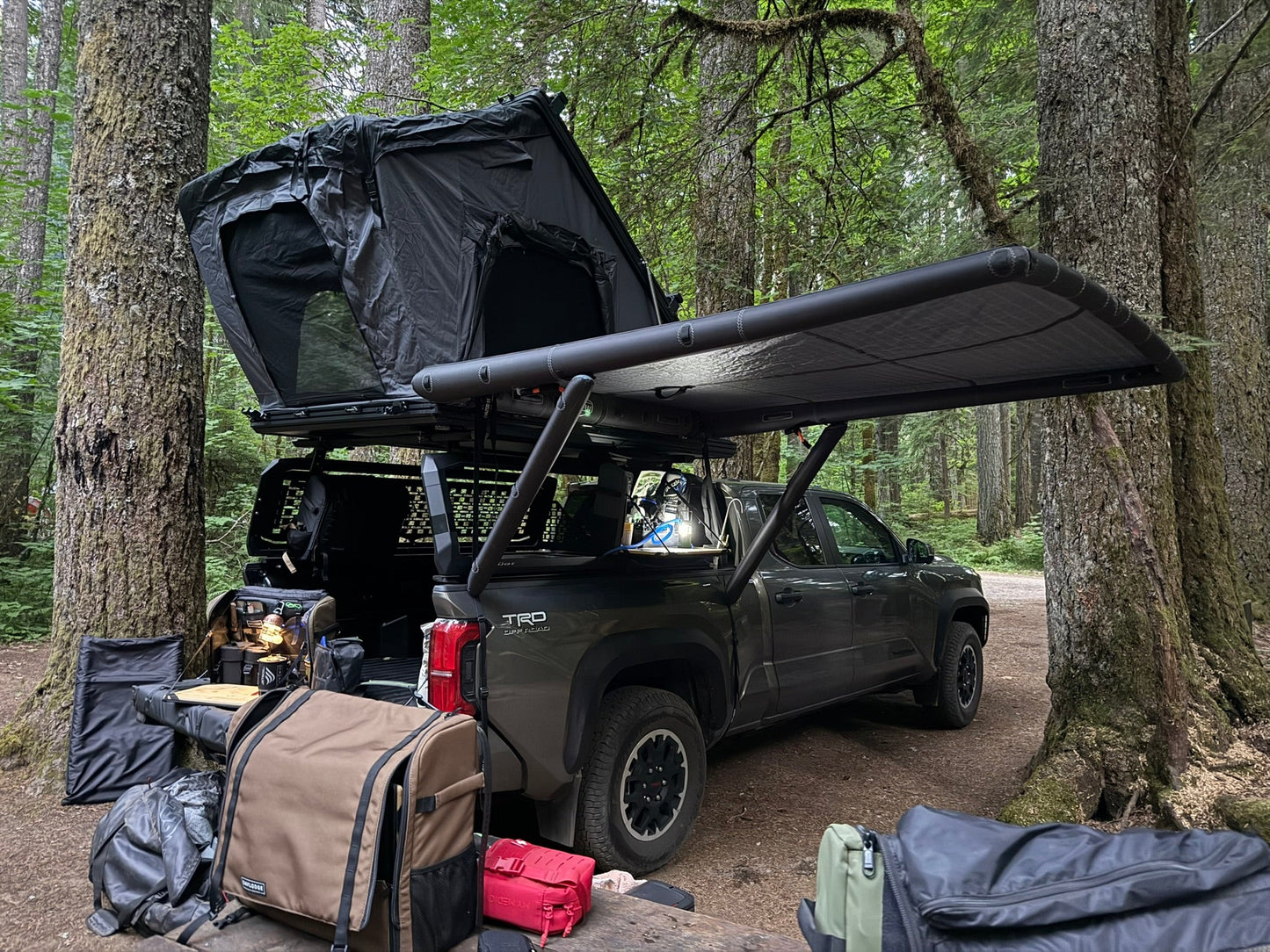 AirHaven 40 Gen 4 Inflatable Vehicle Awning | 42 sq ft Modular Shelter