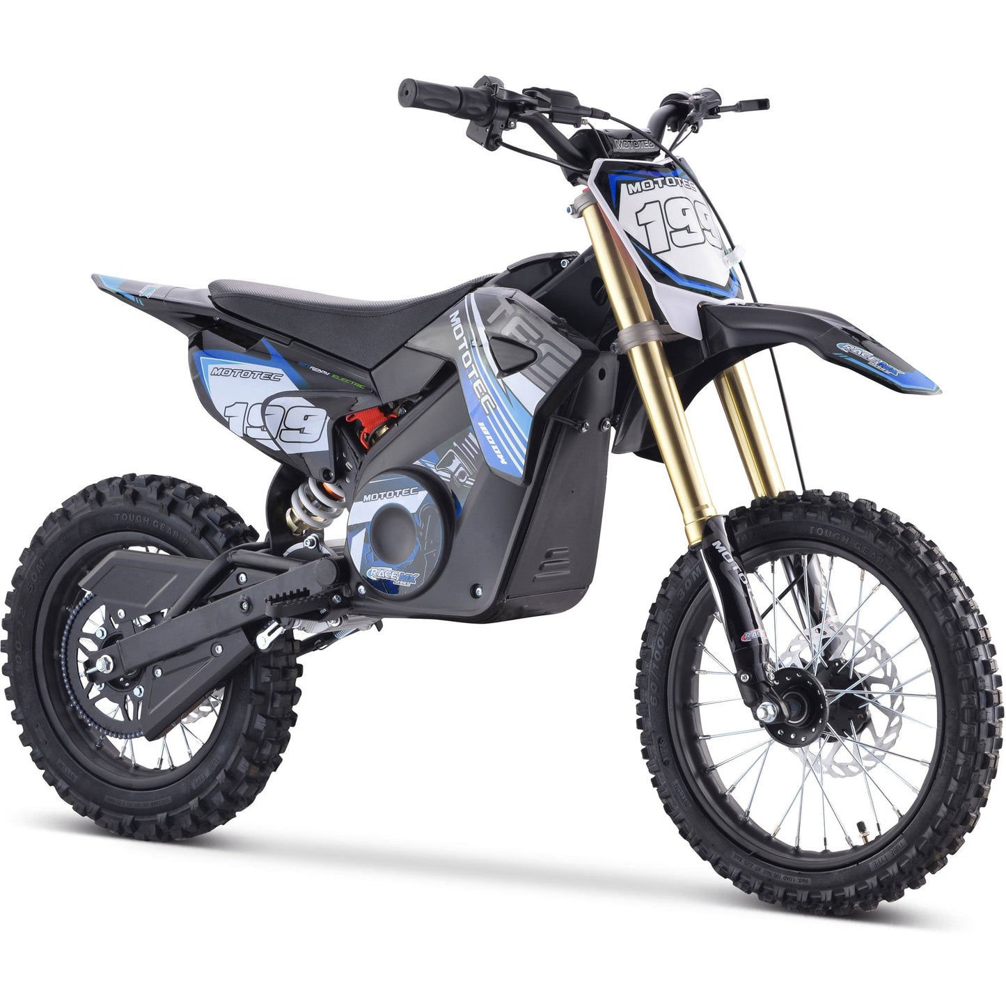 48V 1800W Electric Dirt Bike | Adjustable Speed, Hydraulic Suspension, IPX6
