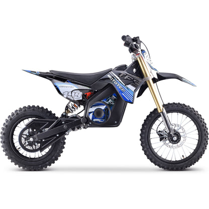 48V 1800W Electric Dirt Bike | Adjustable Speed, Hydraulic Suspension, IPX6