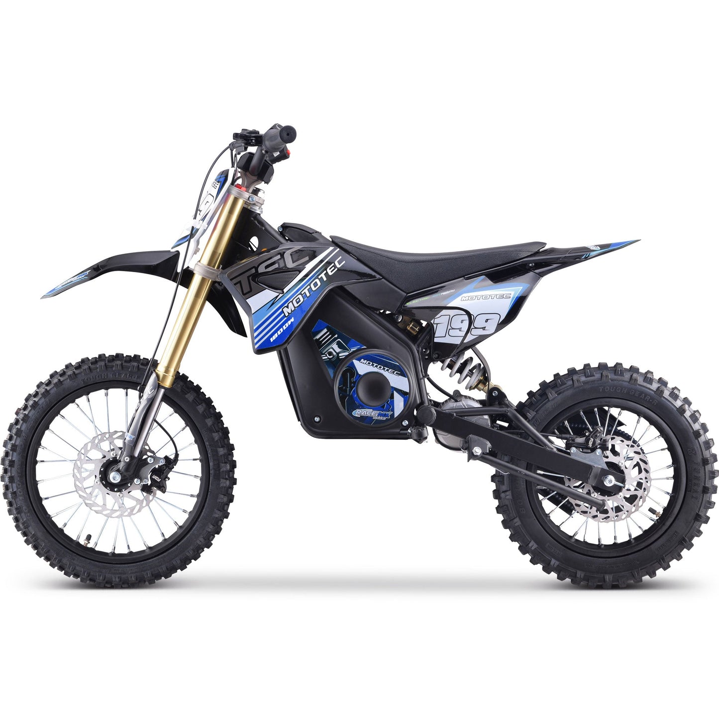 48V 1800W Electric Dirt Bike | Adjustable Speed, Hydraulic Suspension, IPX6