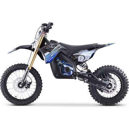 48V 1800W Electric Dirt Bike | Adjustable Speed, Hydraulic Suspension, IPX6