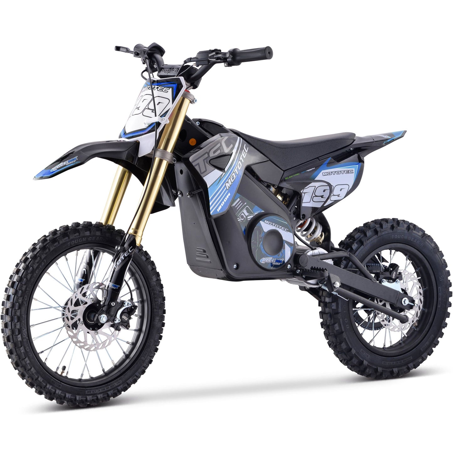 48V 1800W Electric Dirt Bike | Adjustable Speed, Hydraulic Suspension, IPX6