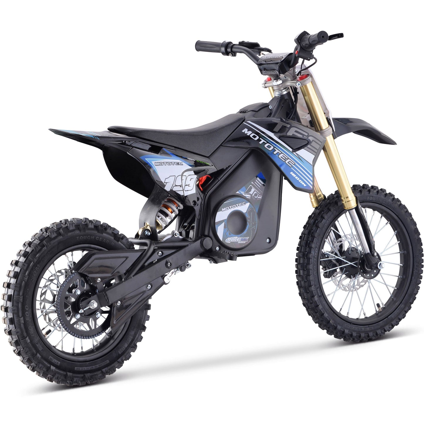 48V 1800W Electric Dirt Bike | Adjustable Speed, Hydraulic Suspension, IPX6