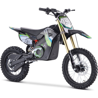 48V 1800W Electric Dirt Bike | Adjustable Speed, Hydraulic Suspension, IPX6