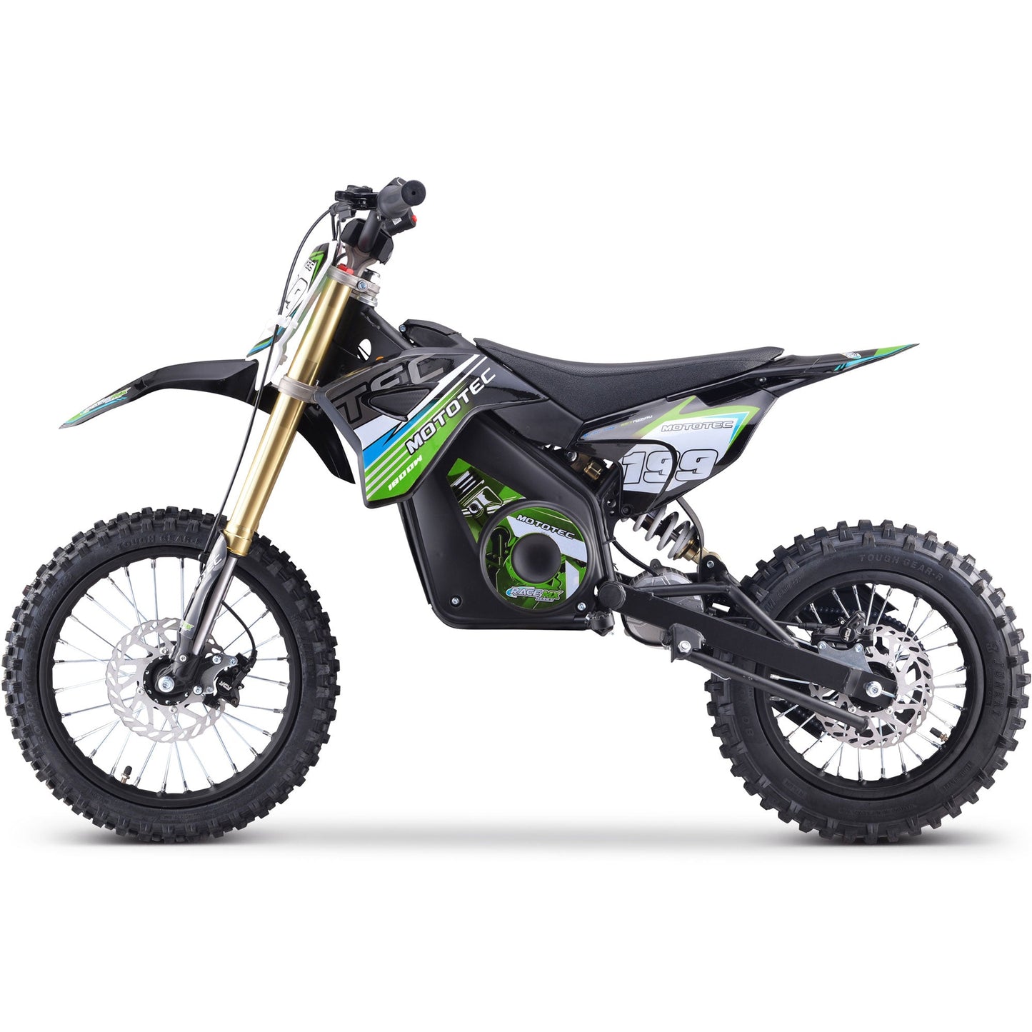 48V 1800W Electric Dirt Bike | Adjustable Speed, Hydraulic Suspension, IPX6