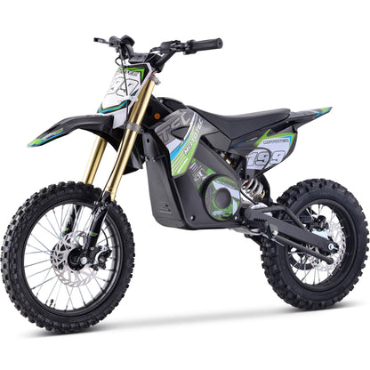 48V 1800W Electric Dirt Bike | Adjustable Speed, Hydraulic Suspension, IPX6