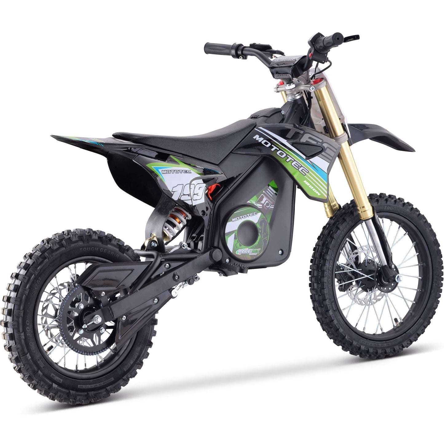 48V 1800W Electric Dirt Bike | Adjustable Speed, Hydraulic Suspension, IPX6