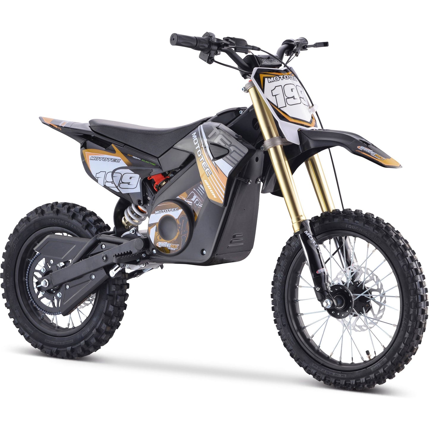 48V 1800W Electric Dirt Bike | Adjustable Speed, Hydraulic Suspension, IPX6
