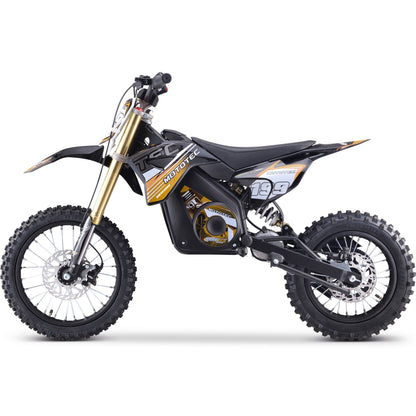 48V 1800W Electric Dirt Bike | Adjustable Speed, Hydraulic Suspension, IPX6