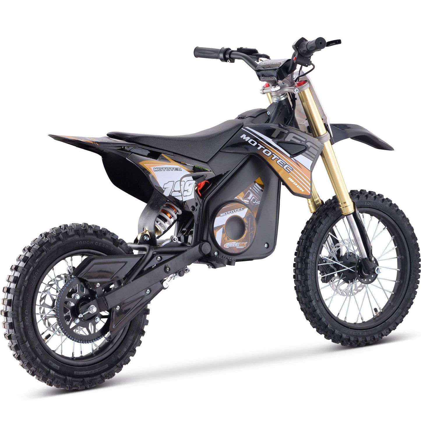 48V 1800W Electric Dirt Bike | Adjustable Speed, Hydraulic Suspension, IPX6