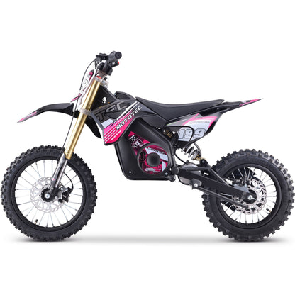 48V 1800W Electric Dirt Bike | Adjustable Speed, Hydraulic Suspension, IPX6