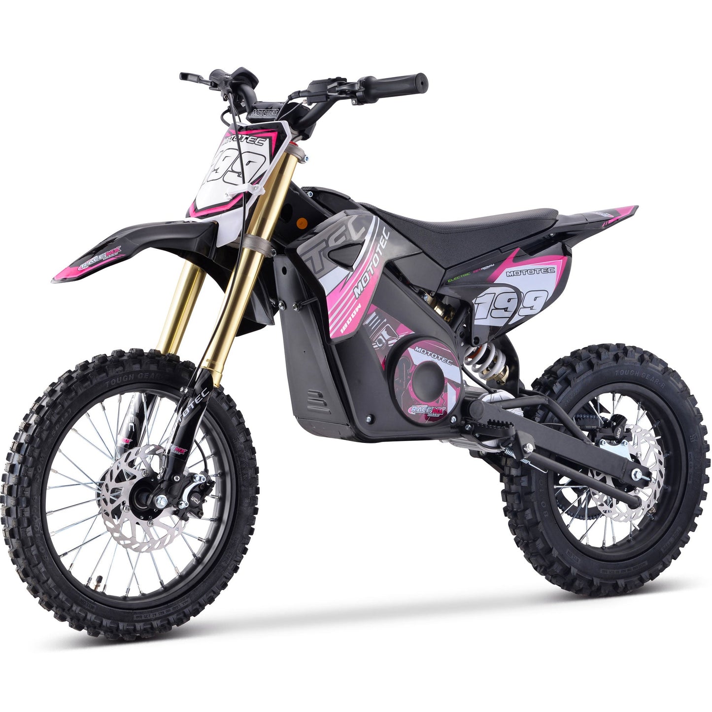 48V 1800W Electric Dirt Bike | Adjustable Speed, Hydraulic Suspension, IPX6