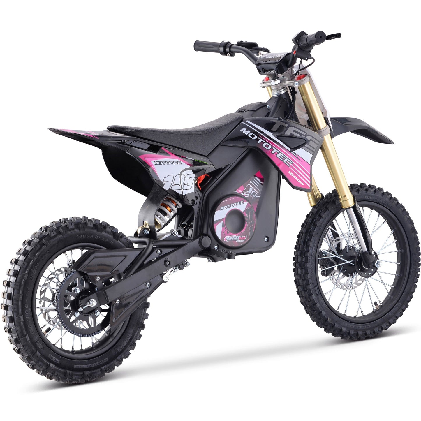 48V 1800W Electric Dirt Bike | Adjustable Speed, Hydraulic Suspension, IPX6