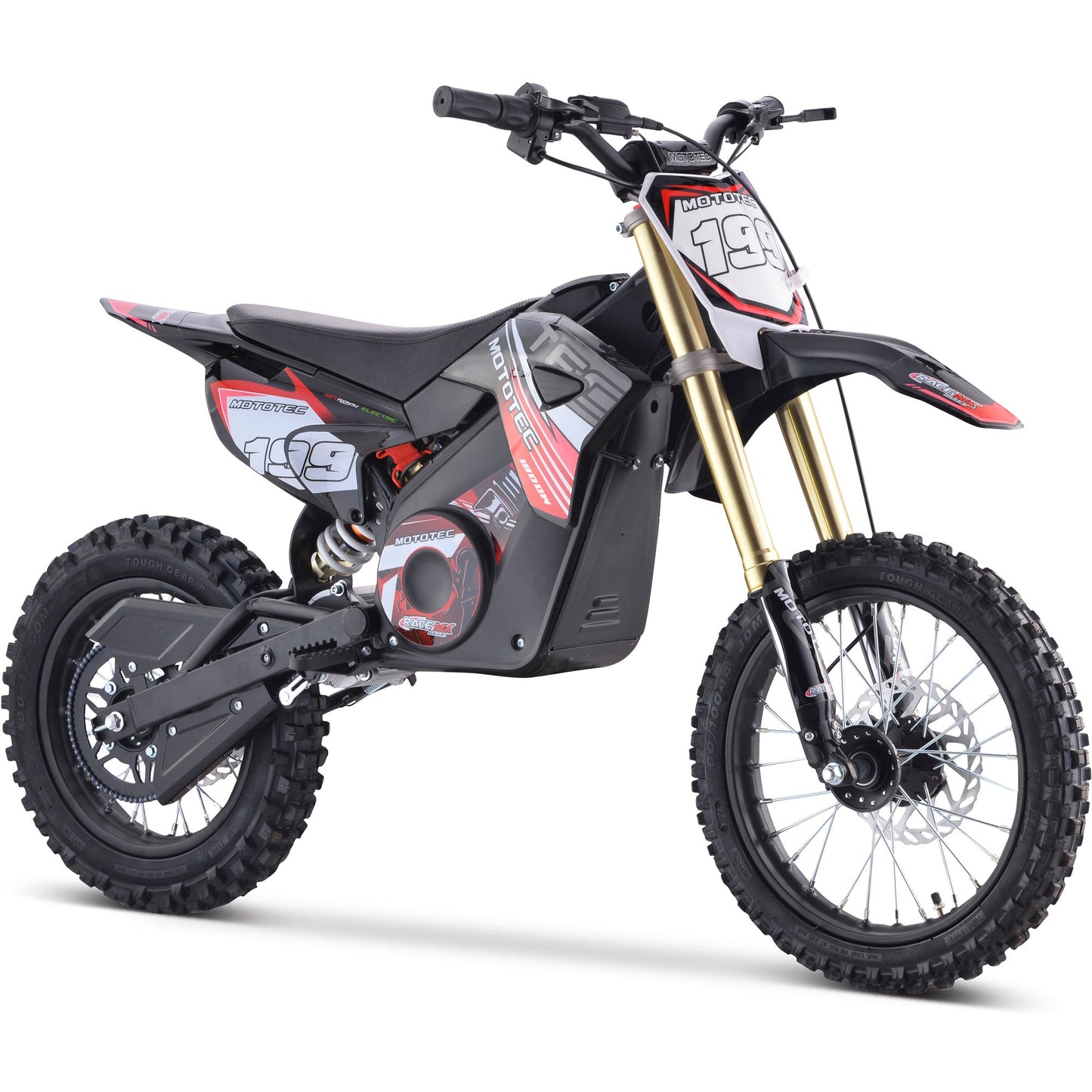 48V 1800W Electric Dirt Bike | Adjustable Speed, Hydraulic Suspension, IPX6