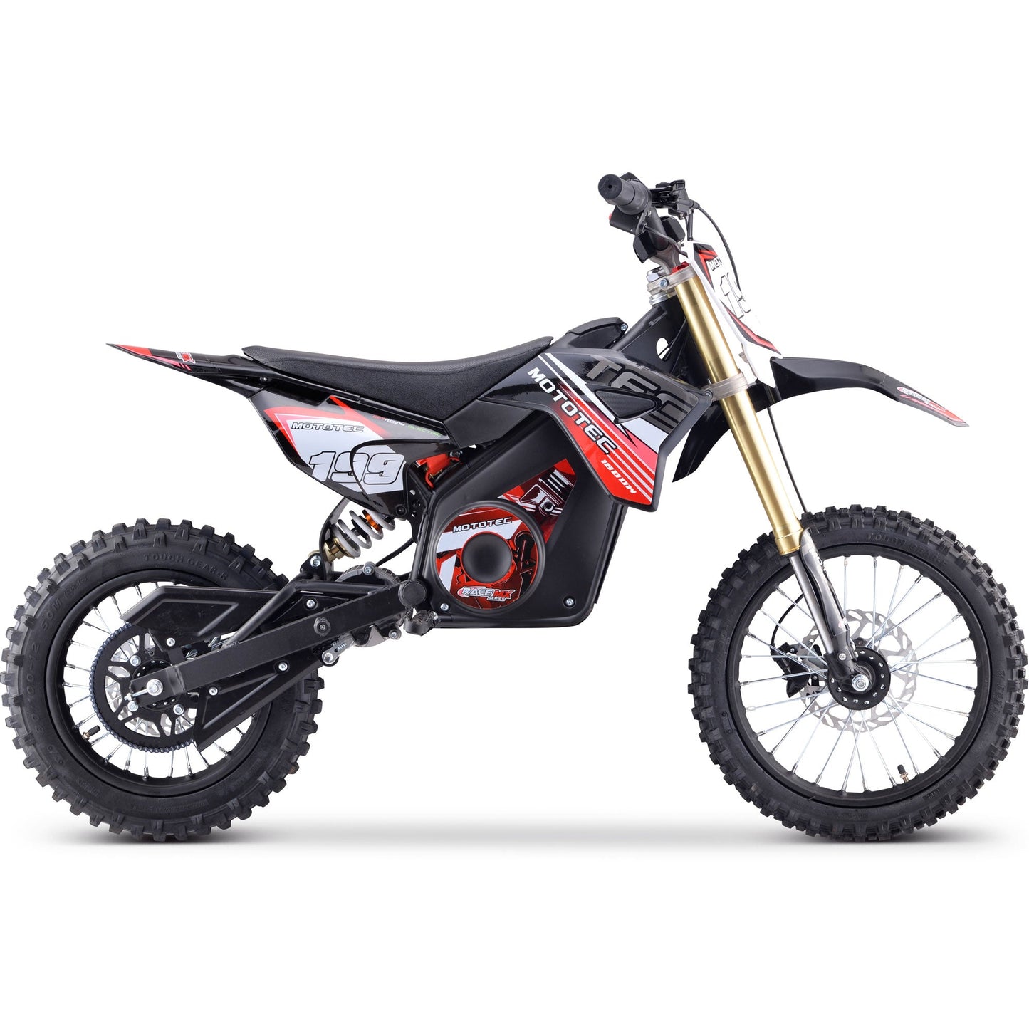 48V 1800W Electric Dirt Bike | Adjustable Speed, Hydraulic Suspension, IPX6