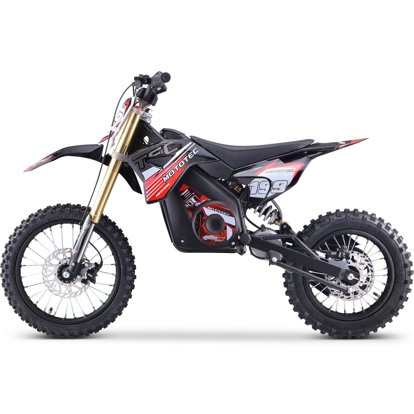 48V 1800W Electric Dirt Bike | Adjustable Speed, Hydraulic Suspension, IPX6