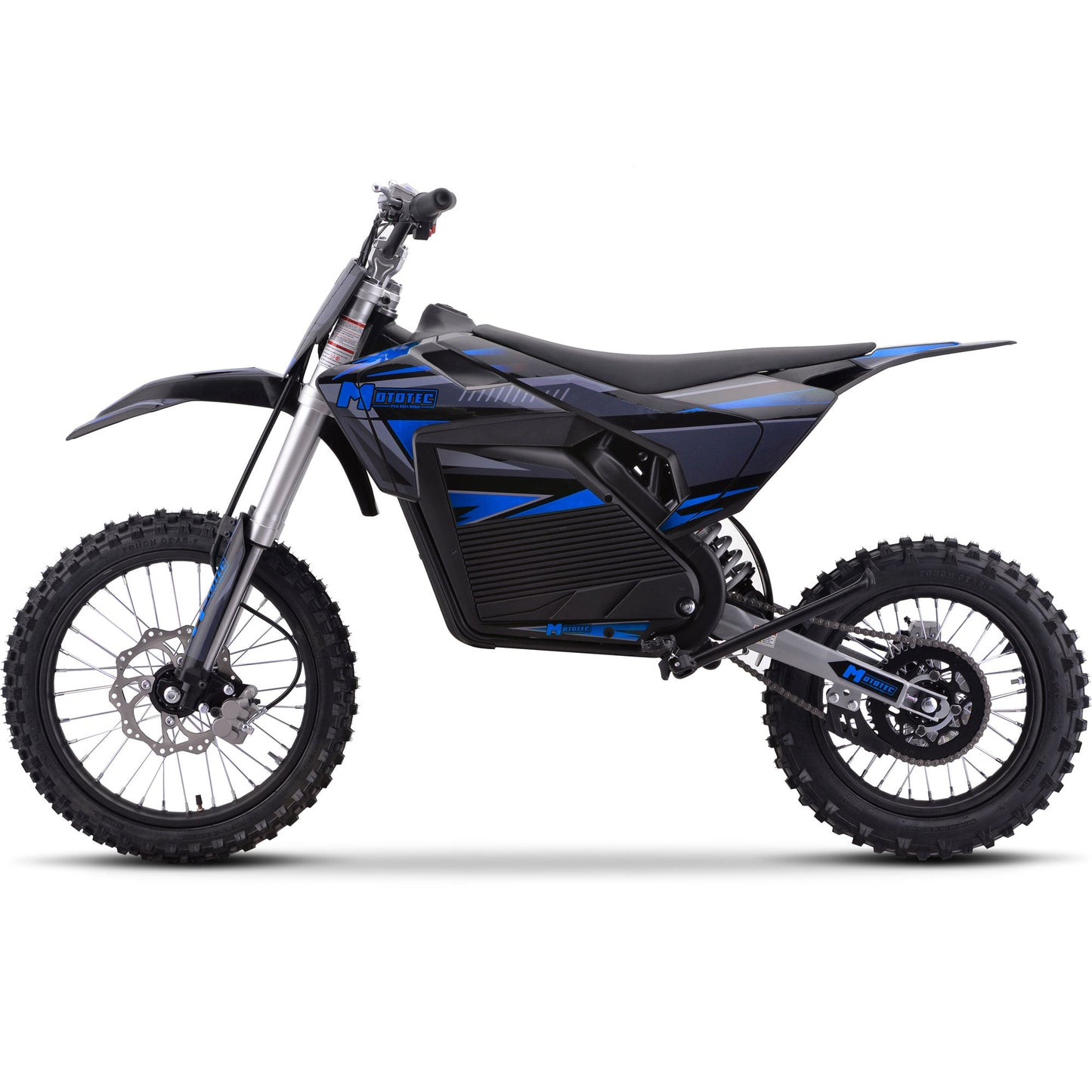 72V 5000W Full-Size Electric Dirt Bike | 50 MPH, 40-Mile Range
