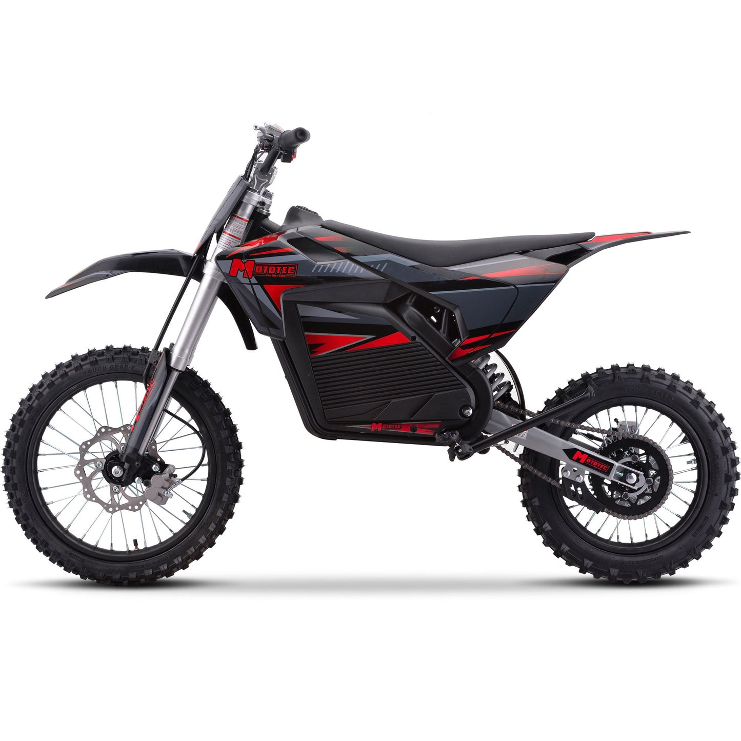 72V 5000W Full-Size Electric Dirt Bike | 50 MPH, 40-Mile Range
