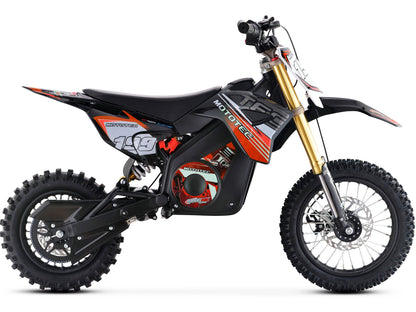 36V 1200W Electric Dirt Bike | Adjustable Speed, Lithium Battery, Dual Disc Brakes