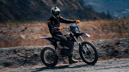 72V High Pro 12kW Electric Dirt Bike | 77 MPH, 50Ah Battery, 4-Speed Manual