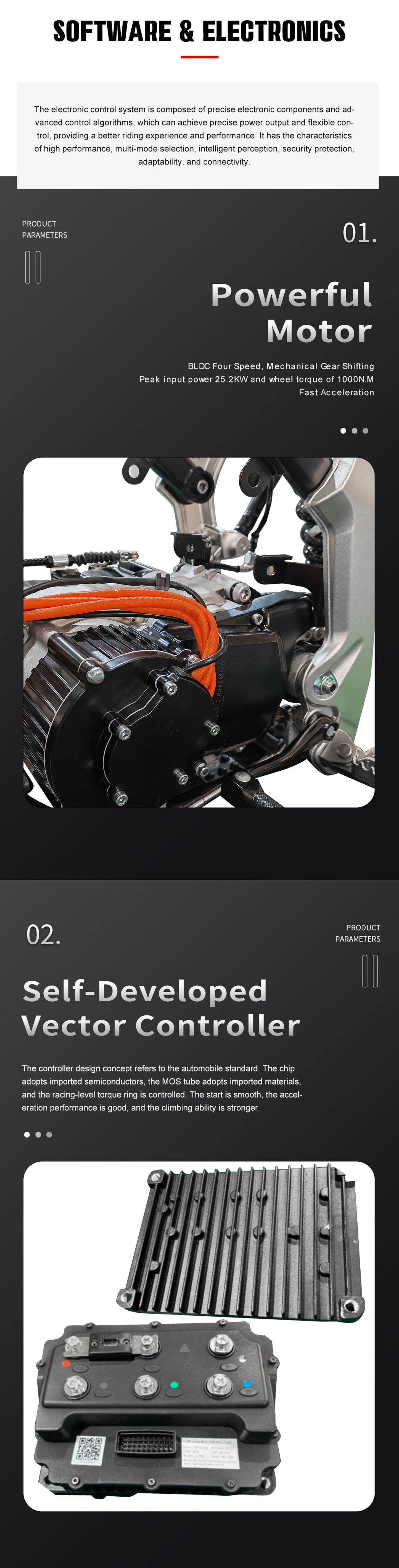 72V High Pro 12kW Electric Dirt Bike | 77 MPH, 50Ah Battery, 4-Speed Manual