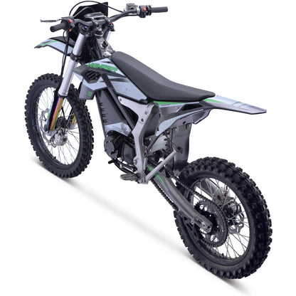 72V High Pro 12kW Electric Dirt Bike | 77 MPH, 50Ah Battery, 4-Speed Manual