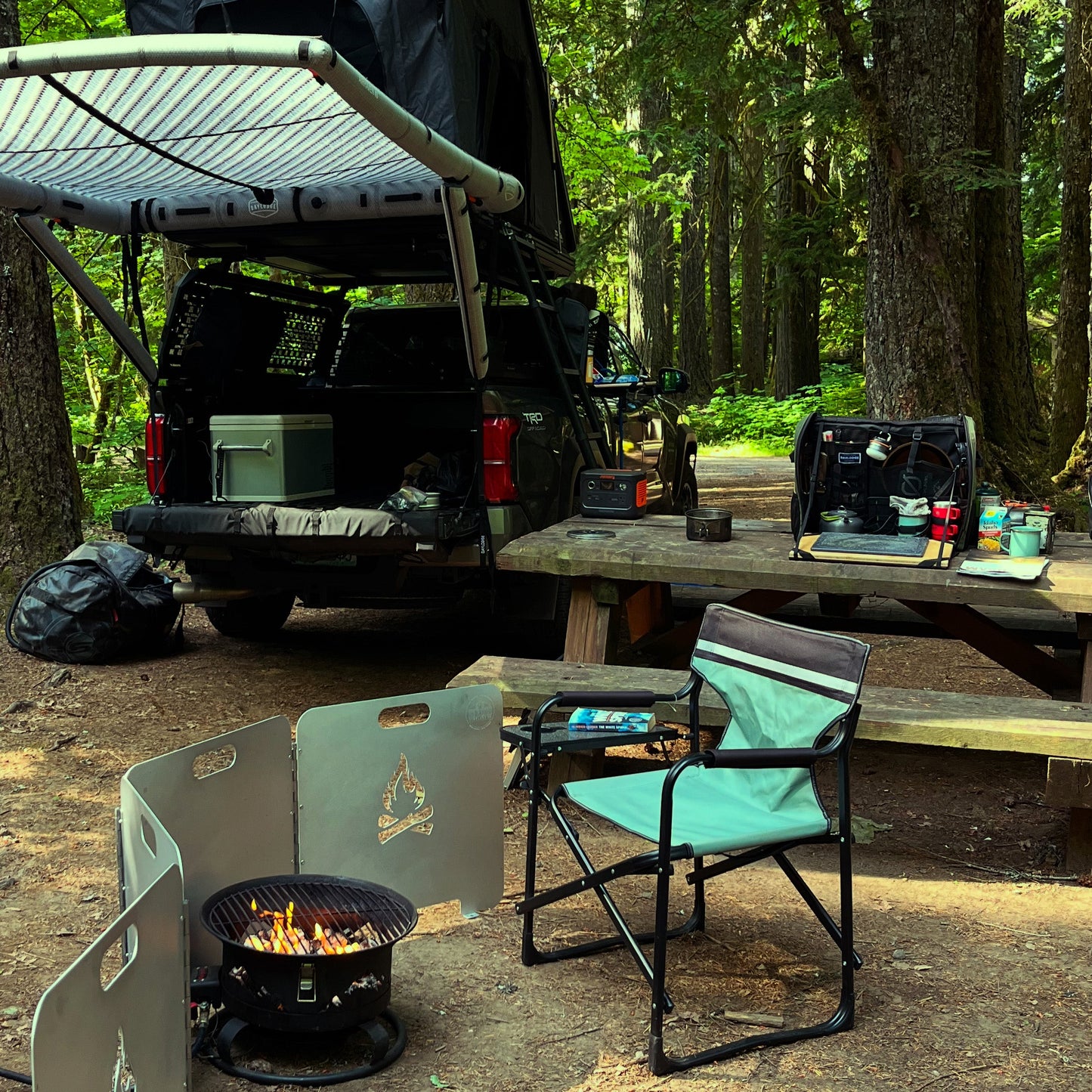 AirHaven 40 Gen 4 Inflatable Vehicle Awning | 42 sq ft Modular Shelter