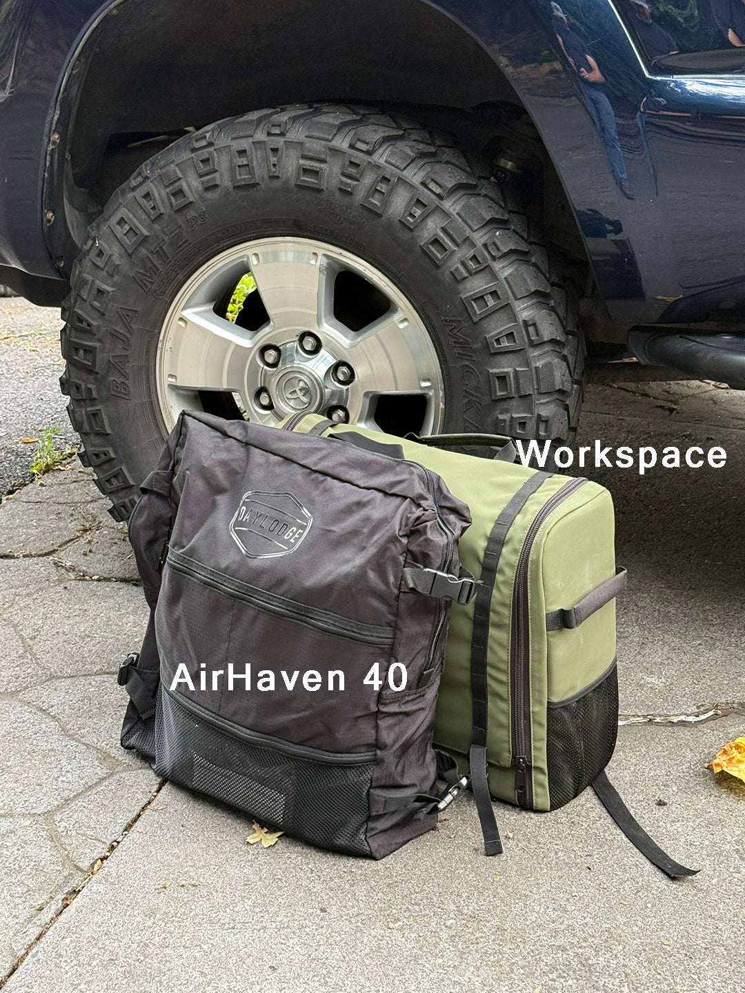AirHaven 40 Gen 4 Inflatable Vehicle Awning | 42 sq ft Modular Shelter