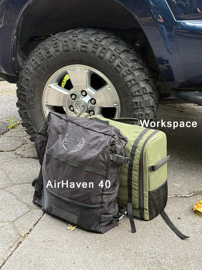 AirHaven 40 Gen 4 Inflatable Vehicle Awning | 42 sq ft Modular Shelter