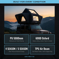 Rooftop Tent Designed for Year-Round Camping, Hard Shell Construction, Waterproof PU Coating, 2-Person — Results & Stats