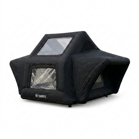 Rooftop Tent Designed for Year-Round Camping, Hard Shell Construction, Waterproof PU Coating, 2-Person — Studio Shot