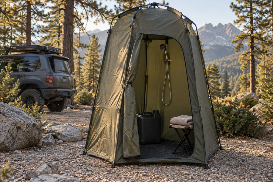 Camp Showers & Privacy Shelters