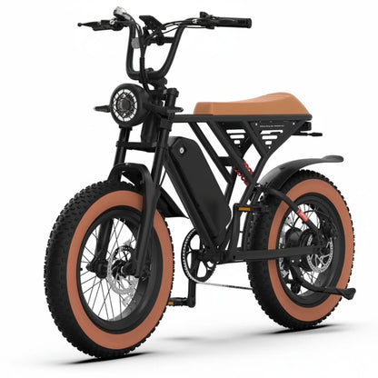 W16B 20" X 4" Fat Tire Electric Bike, 750W Motor Adult Ebike with 48V 15.6Ah Removable Battery, Electric Bicycle with 7 Speed, UL2849