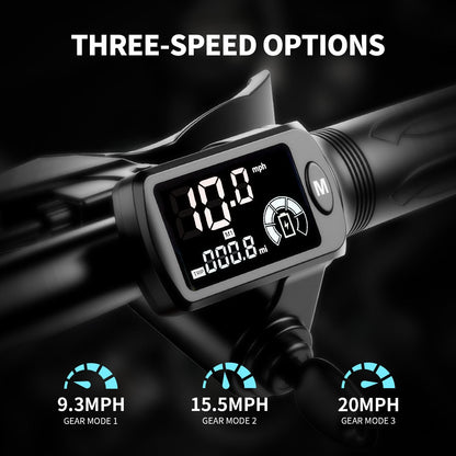 Windhorse C3 Max Electric Scooter | 500W, 40-Mile Range, Passenger Seat